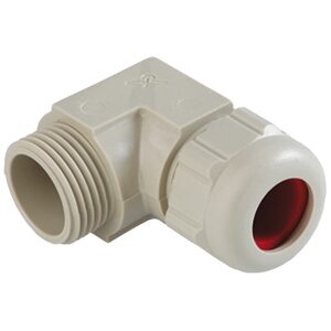 Пластиковый угловой кабельный ввод