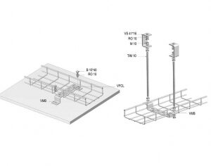 Крепление с помощью шпилек