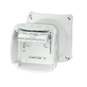 KF коробки для открытой установки с выбивными отверстиями